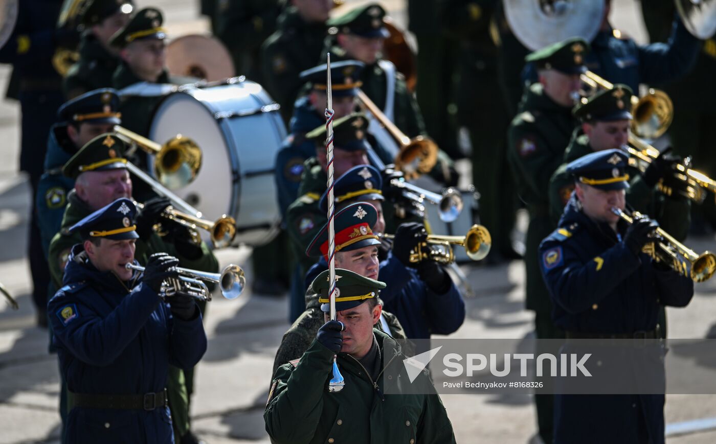 Russia WWII Victory Day Parade Rehearsal