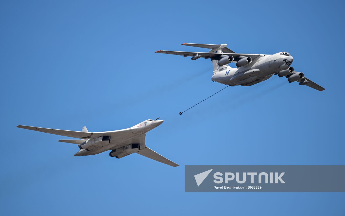 Russia Victory Day Parade Aerial Rehearsal