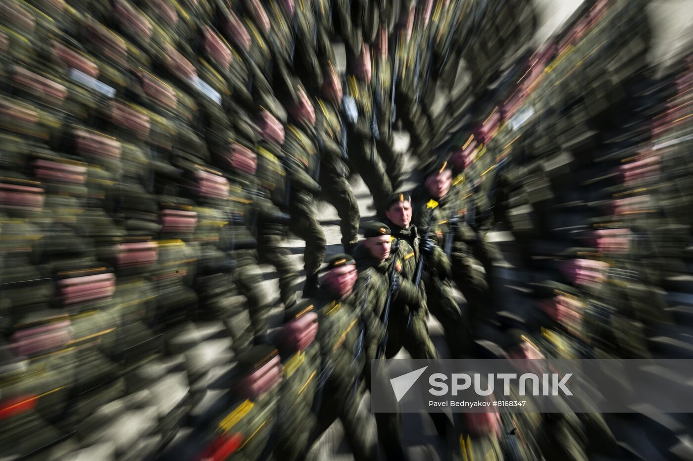 Russia WWII Victory Day Parade Rehearsal