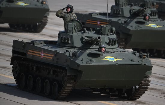 Russia WWII Victory Day Parade Rehearsal