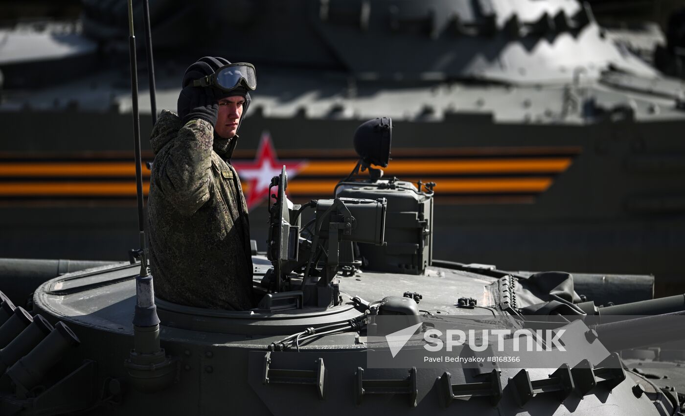 Russia WWII Victory Day Parade Rehearsal