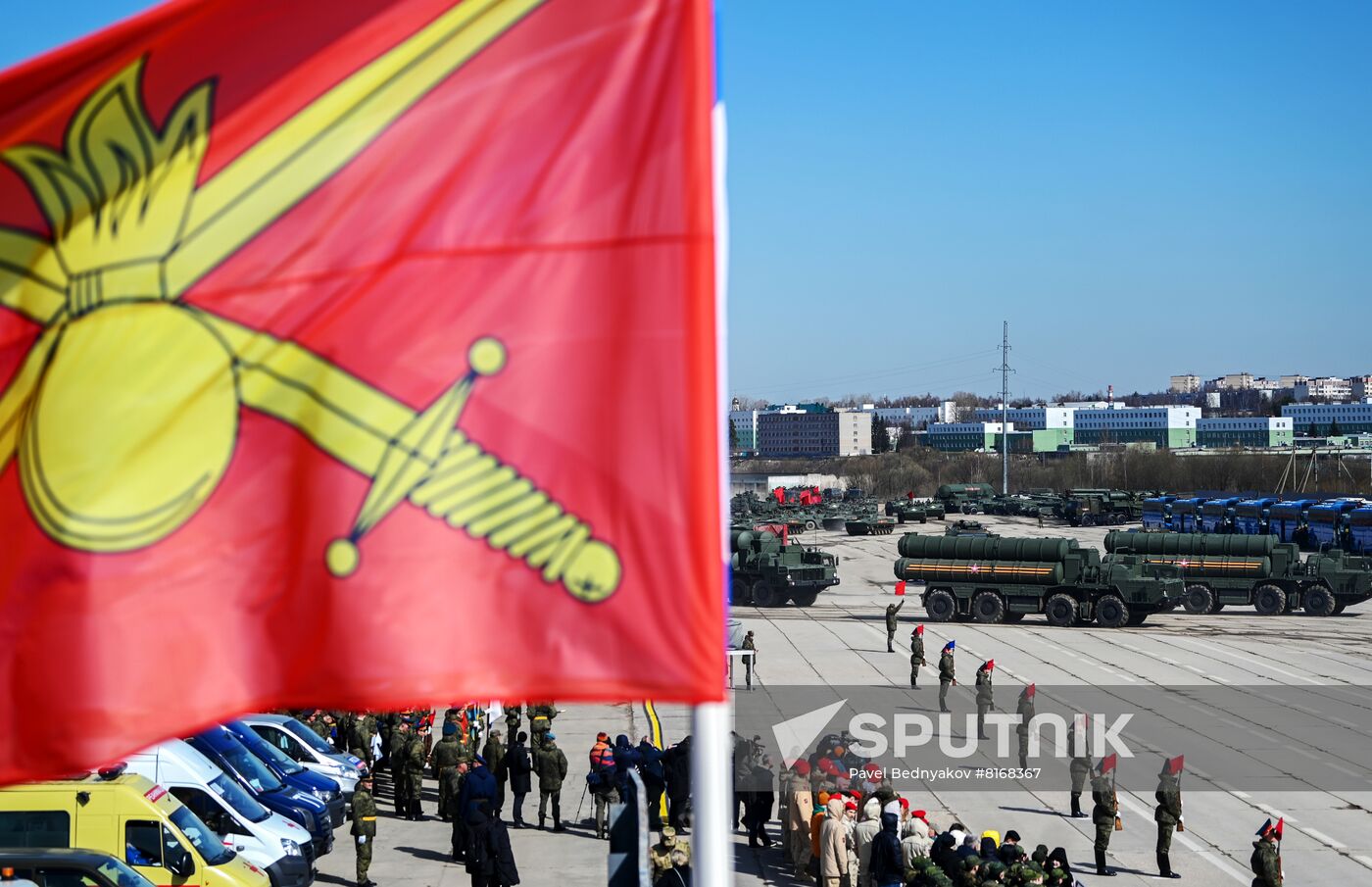 Russia WWII Victory Day Parade Rehearsal