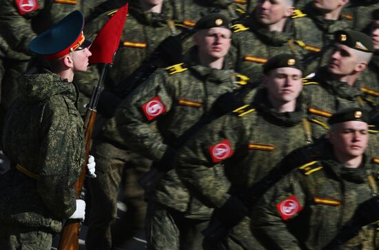 Russia WWII Victory Day Parade Rehearsal