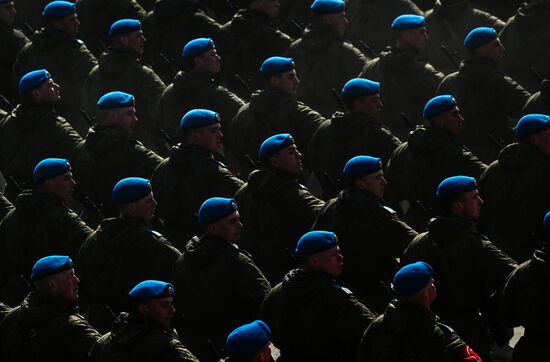 Russia WWII Victory Day Parade Rehearsal
