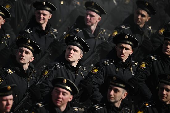 Russia WWII Victory Day Parade Rehearsal