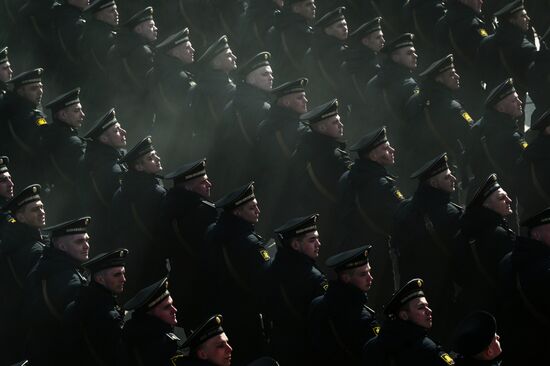 Russia WWII Victory Day Parade Rehearsal