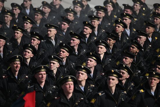 Russia WWII Victory Day Parade Rehearsal