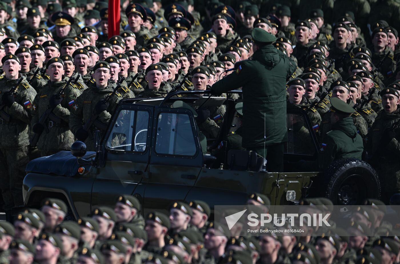Russia WWII Victory Day Parade Rehearsal