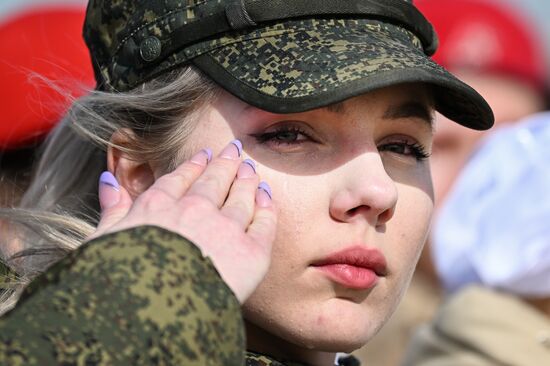Russia WWII Victory Day Parade Rehearsal