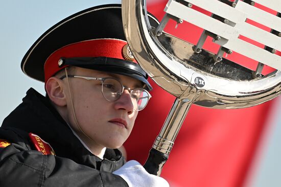 Russia WWII Victory Day Parade Rehearsal