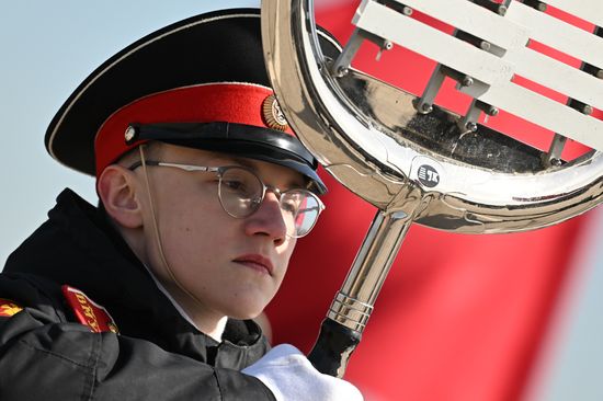 Russia WWII Victory Day Parade Rehearsal