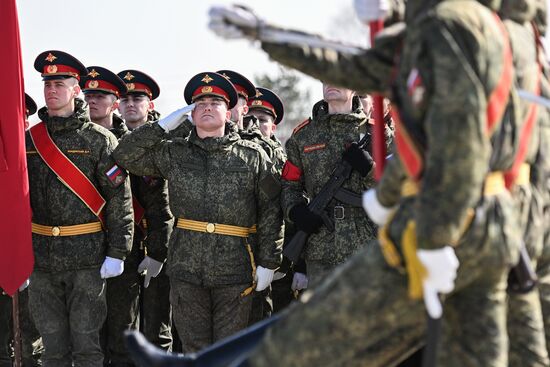 Russia WWII Victory Day Parade Rehearsal