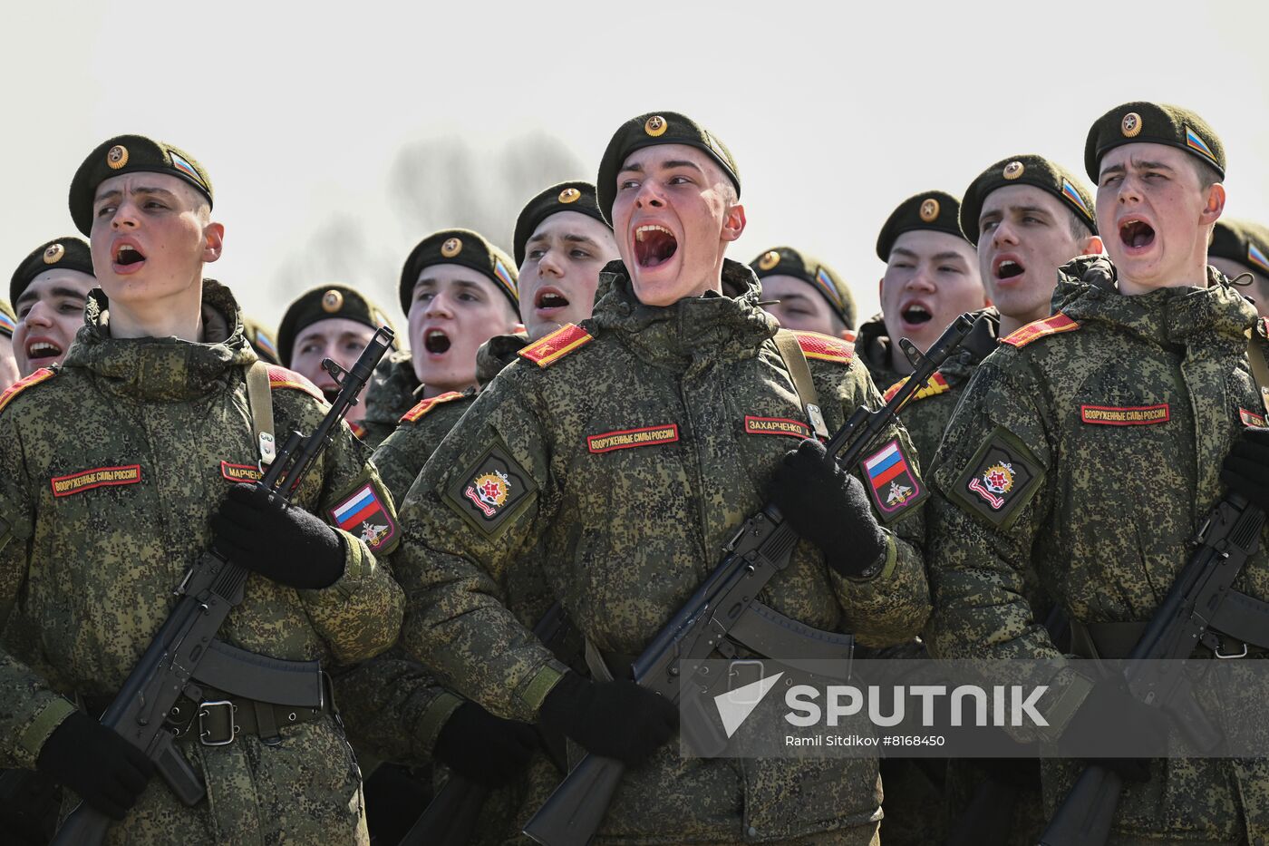 Russia WWII Victory Day Parade Rehearsal