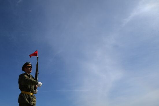 Russia WWII Victory Day Parade Rehearsal