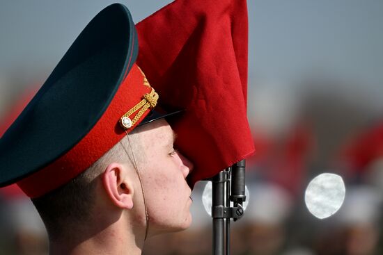 Russia WWII Victory Day Parade Rehearsal