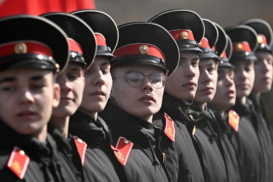 Russia WWII Victory Day Parade Rehearsal