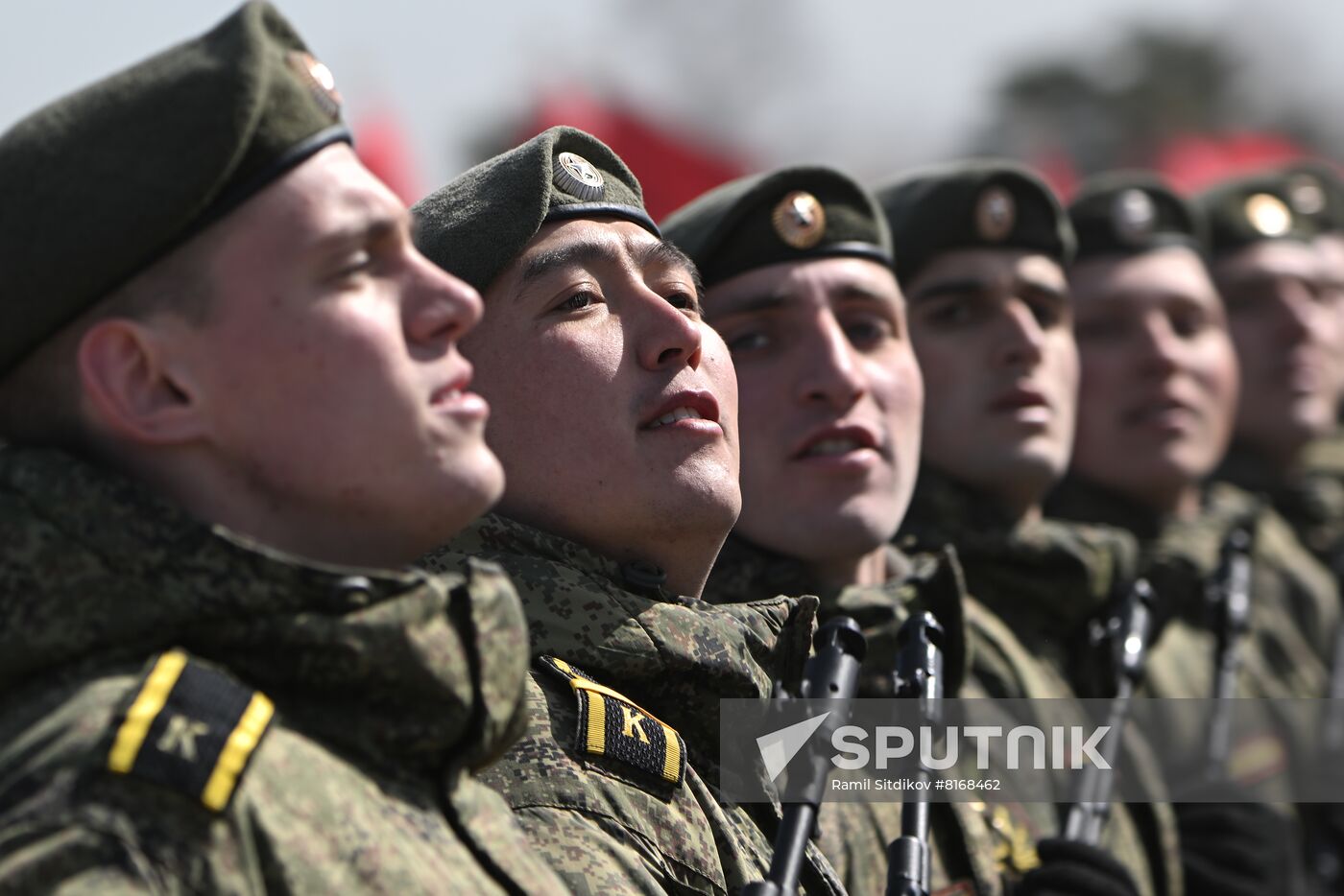 Russia WWII Victory Day Parade Rehearsal