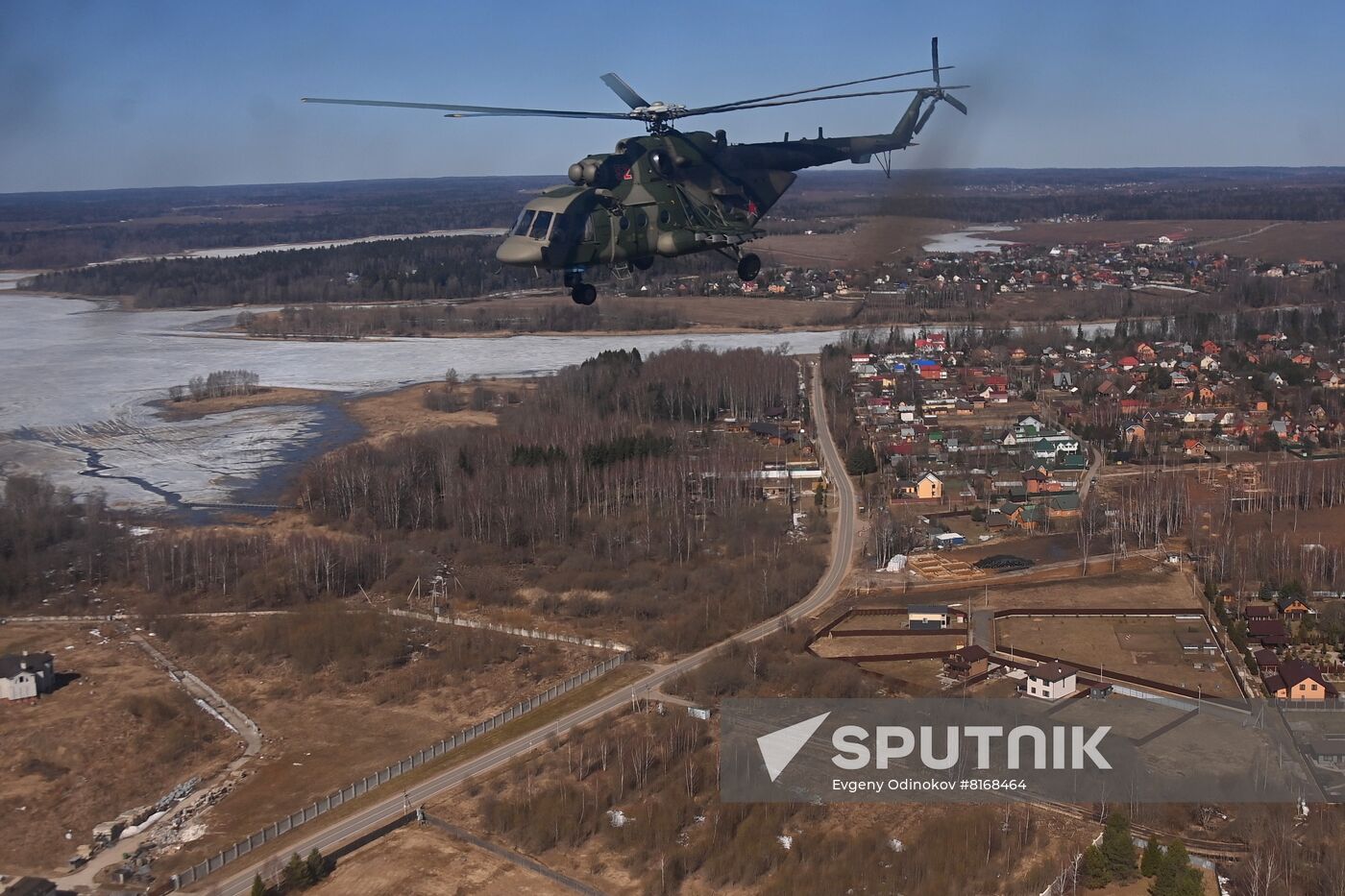 Russia Victory Day Parade Aerial Rehearsal