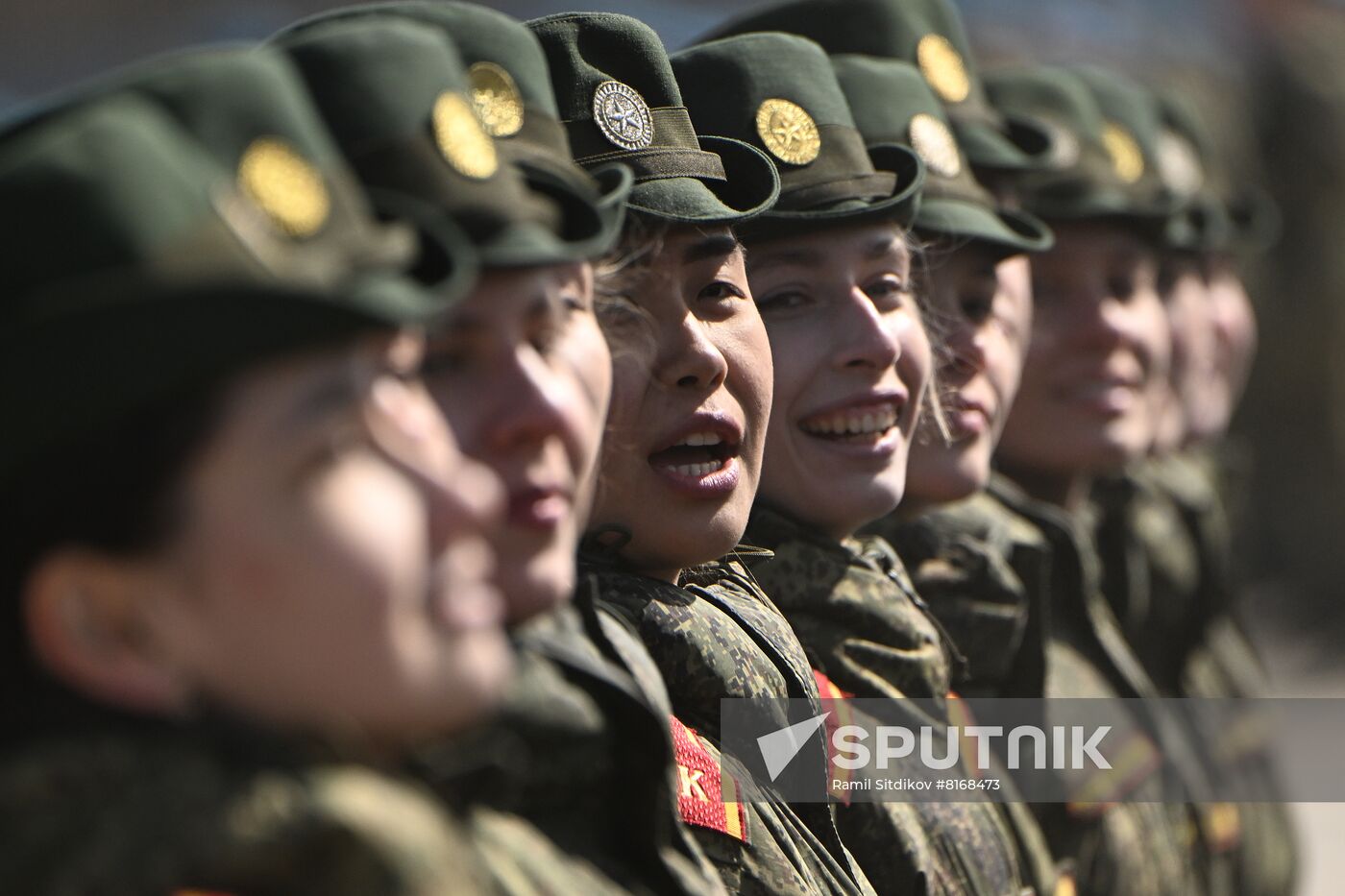 Russia WWII Victory Day Parade Rehearsal