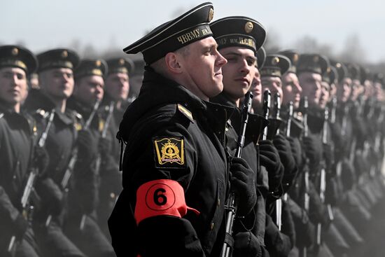 Russia WWII Victory Day Parade Rehearsal