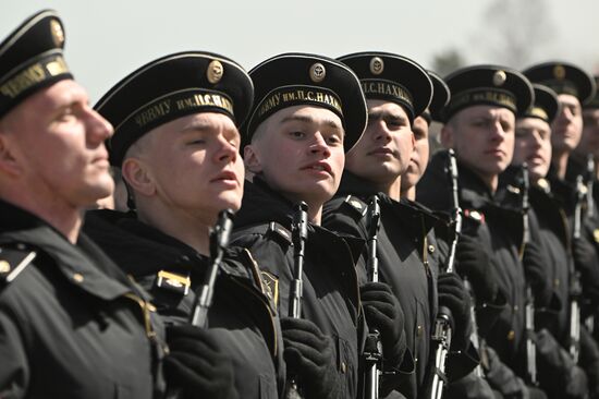 Russia WWII Victory Day Parade Rehearsal