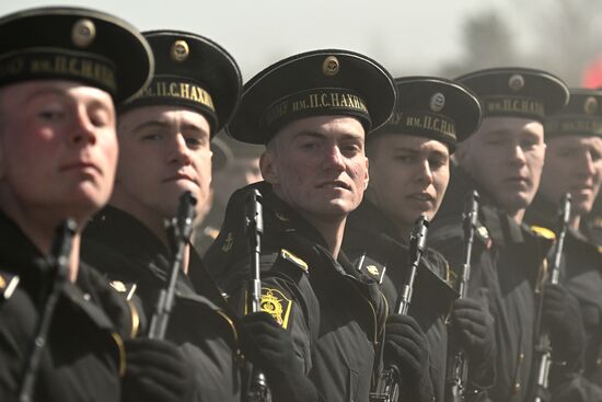 Russia WWII Victory Day Parade Rehearsal