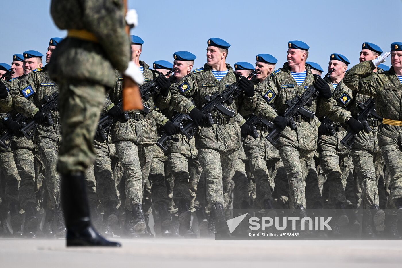 Russia WWII Victory Day Parade Rehearsal