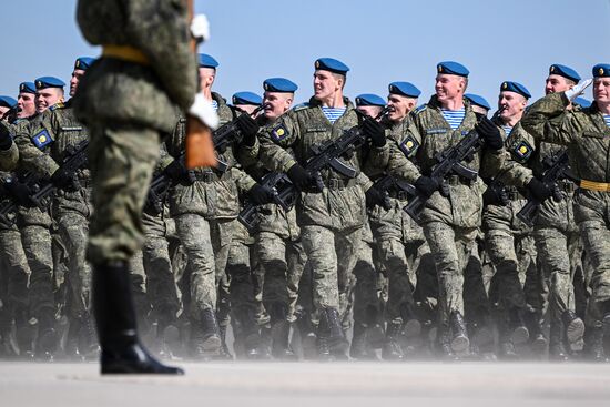 Russia WWII Victory Day Parade Rehearsal