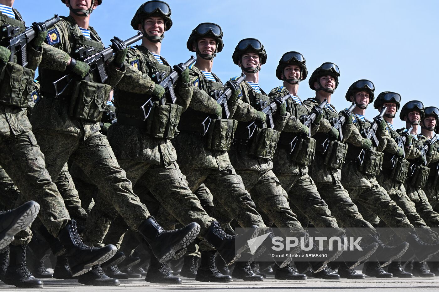 Russia WWII Victory Day Parade Rehearsal