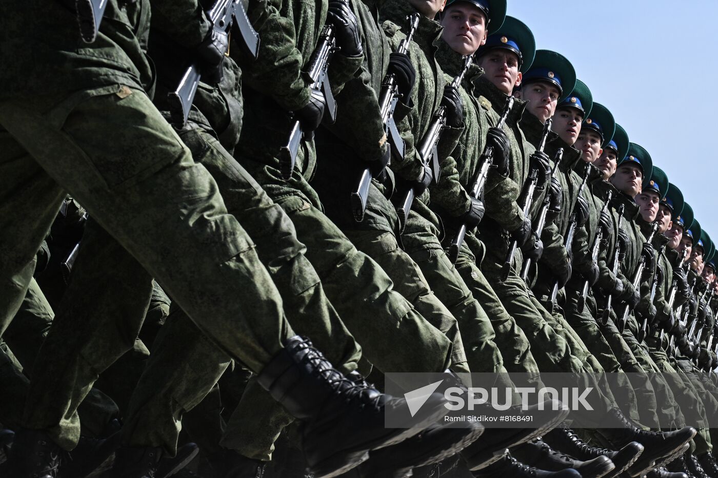 Russia WWII Victory Day Parade Rehearsal
