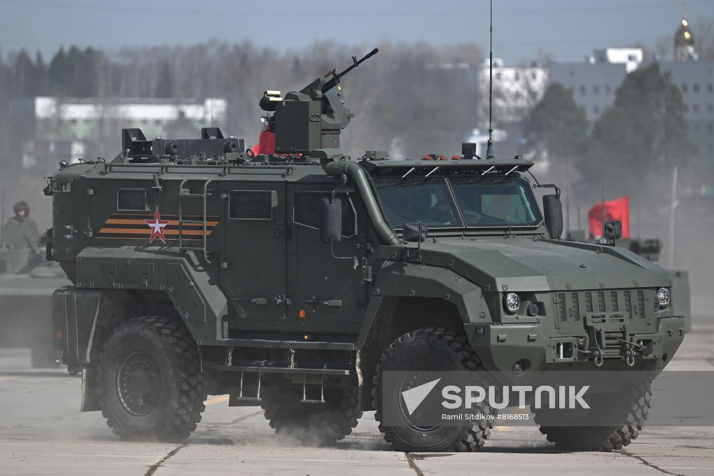 Russia WWII Victory Day Parade Rehearsal