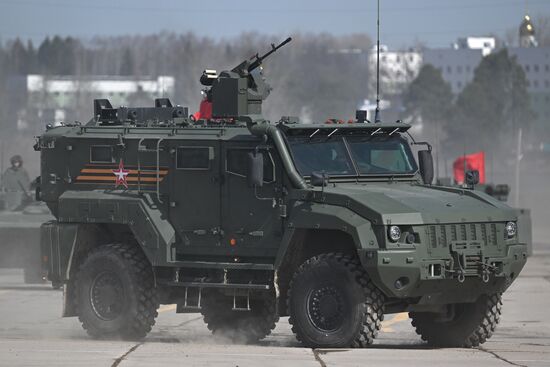 Russia WWII Victory Day Parade Rehearsal
