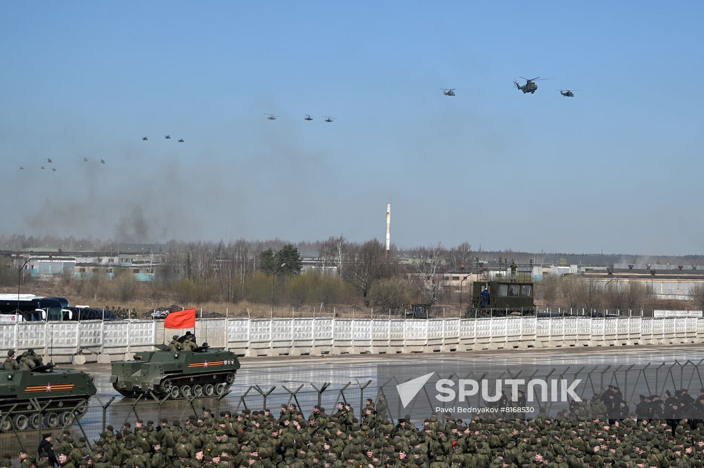 Russia WWII Victory Day Parade Rehearsal