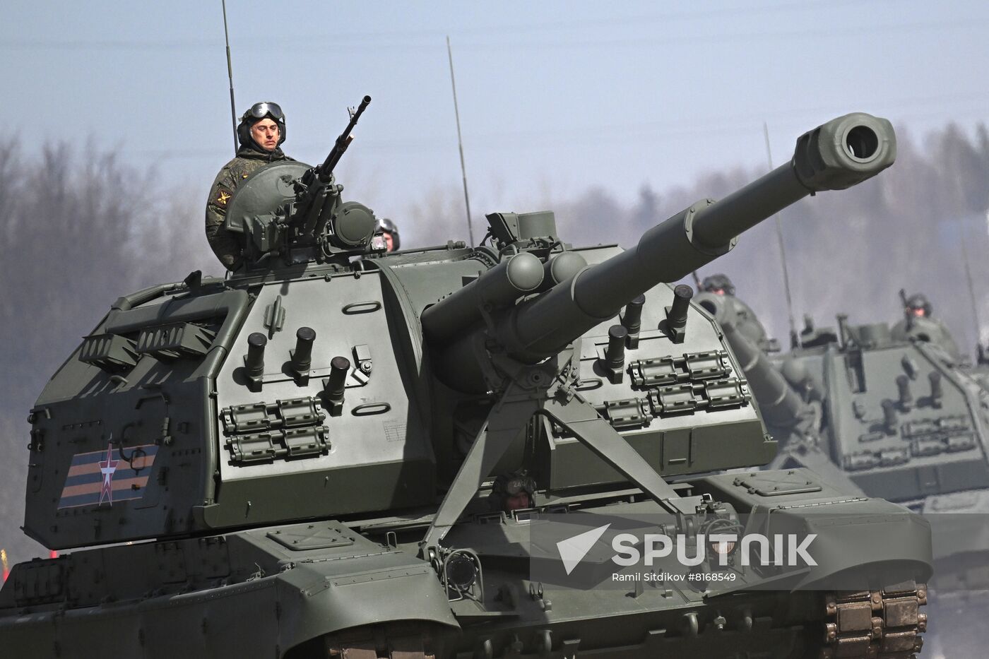 Russia WWII Victory Day Parade Rehearsal