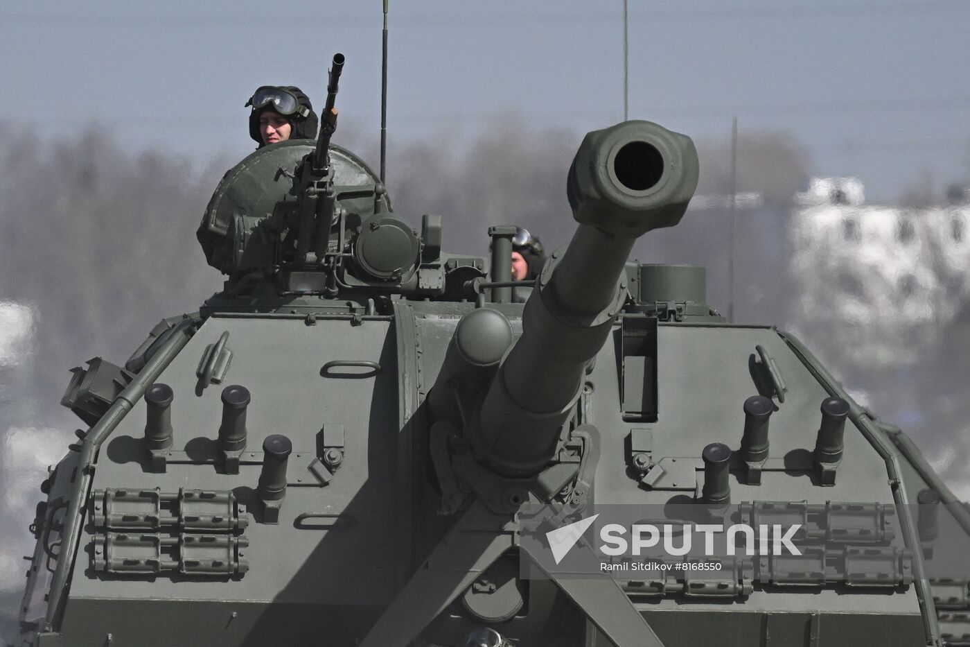Russia WWII Victory Day Parade Rehearsal