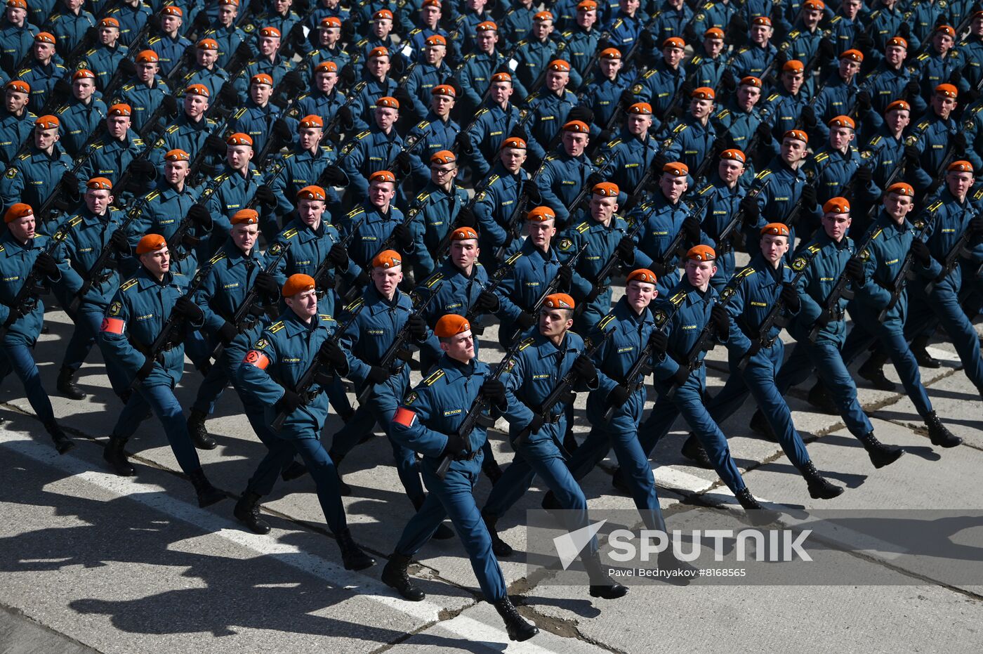 Russia WWII Victory Day Parade Rehearsal