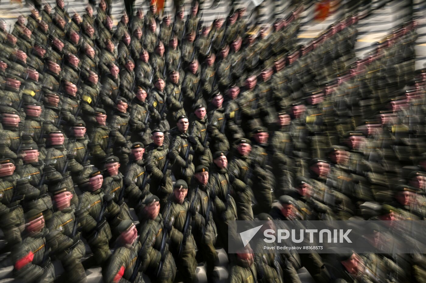 Russia WWII Victory Day Parade Rehearsal