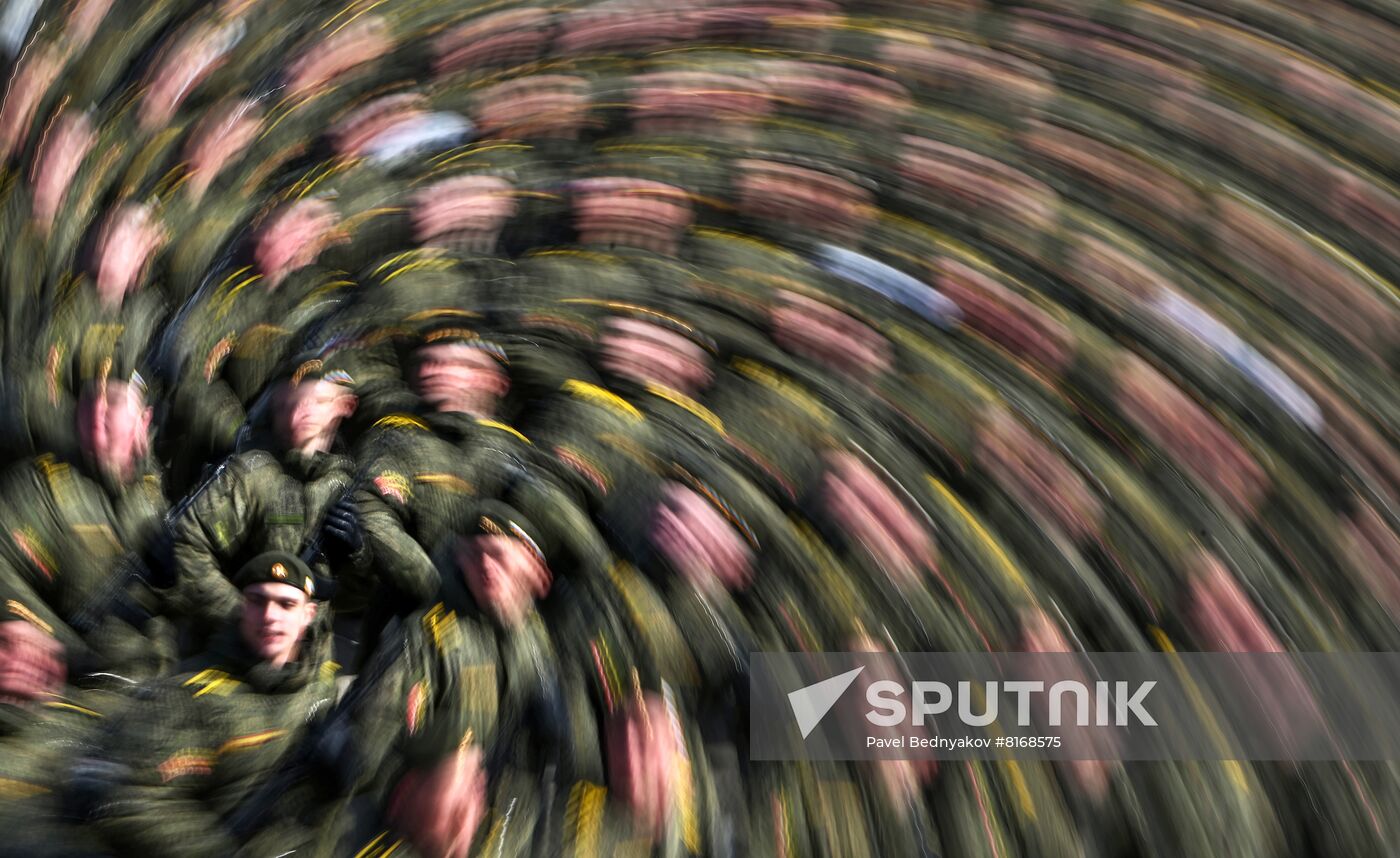 Russia WWII Victory Day Parade Rehearsal