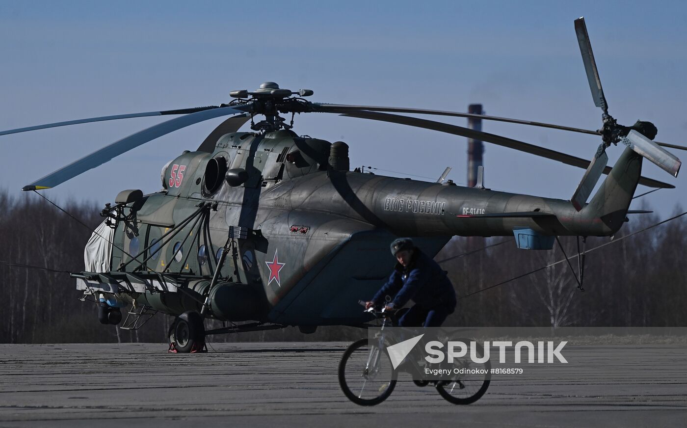 Russia Victory Day Parade Aerial Rehearsal