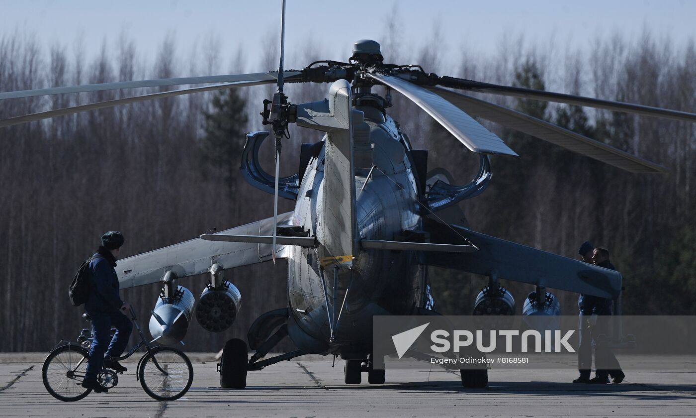 Russia Victory Day Parade Aerial Rehearsal