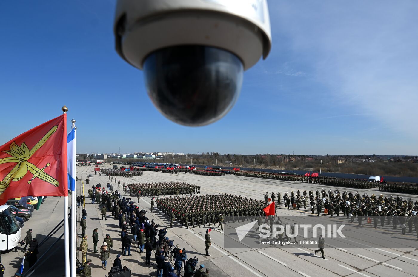 Russia WWII Victory Day Parade Rehearsal
