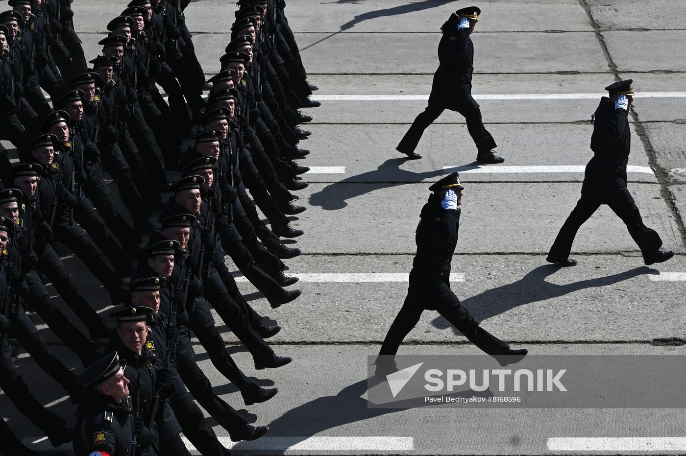 Russia WWII Victory Day Parade Rehearsal