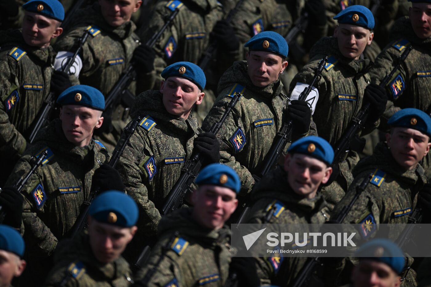 Russia WWII Victory Day Parade Rehearsal