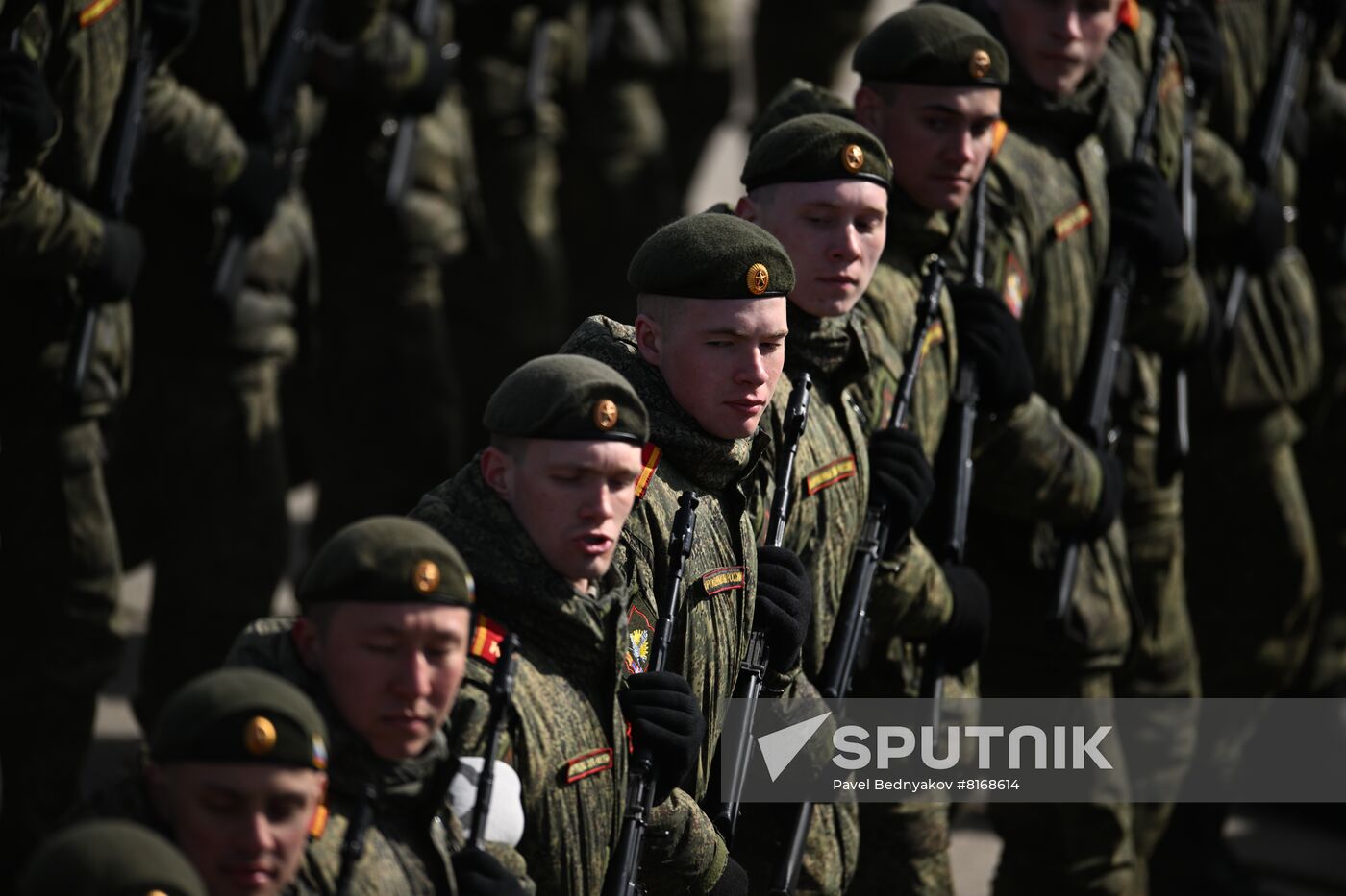 Russia WWII Victory Day Parade Rehearsal