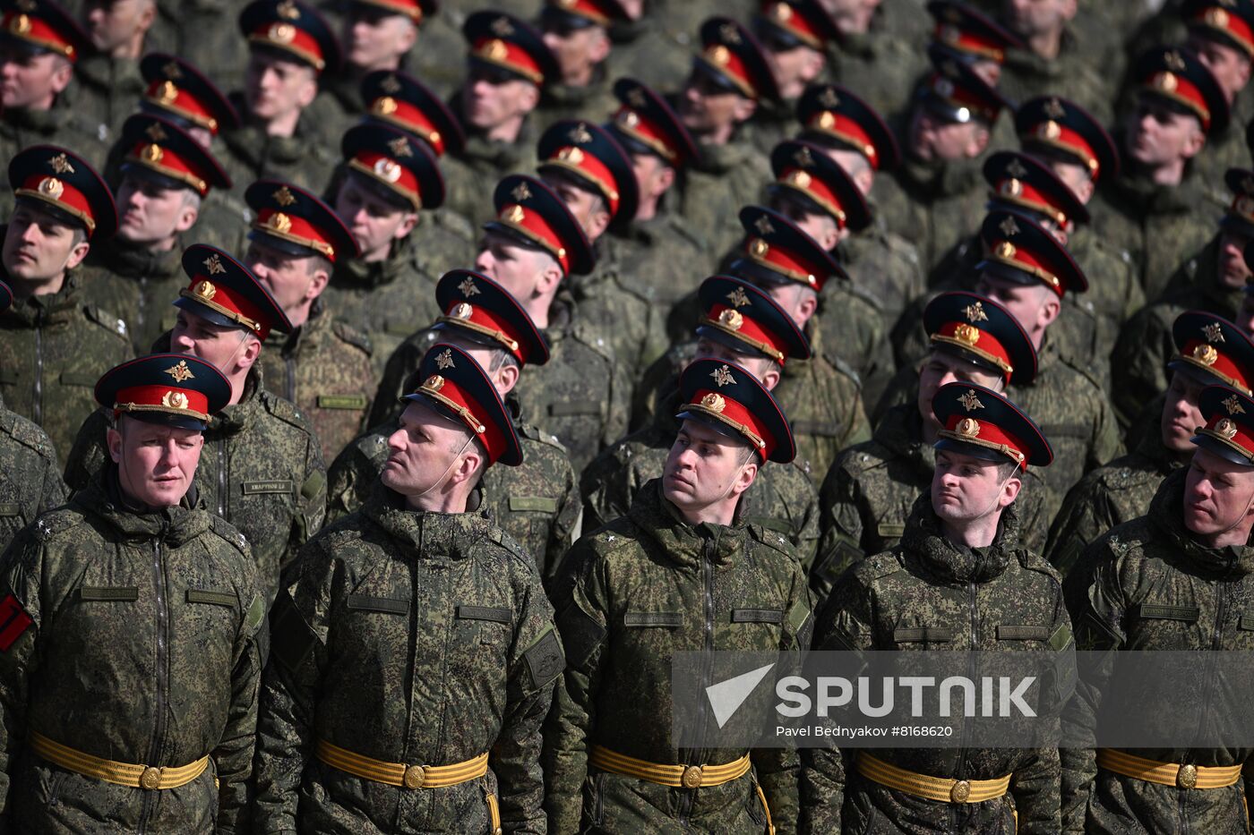 Russia WWII Victory Day Parade Rehearsal