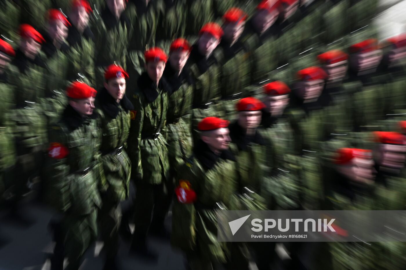Russia WWII Victory Day Parade Rehearsal