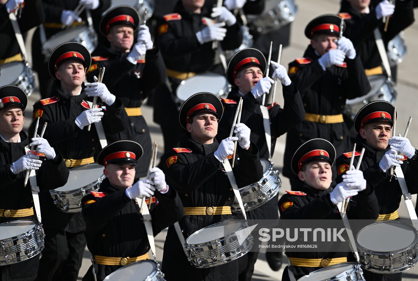 Russia WWII Victory Day Parade Rehearsal