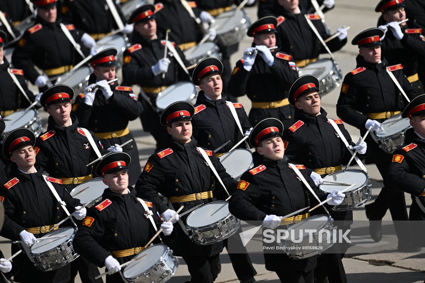 Russia WWII Victory Day Parade Rehearsal