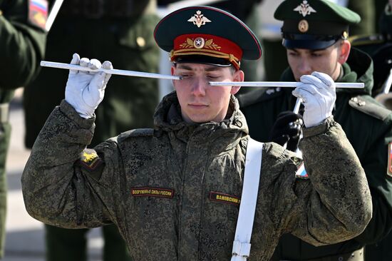 Russia WWII Victory Day Parade Rehearsal