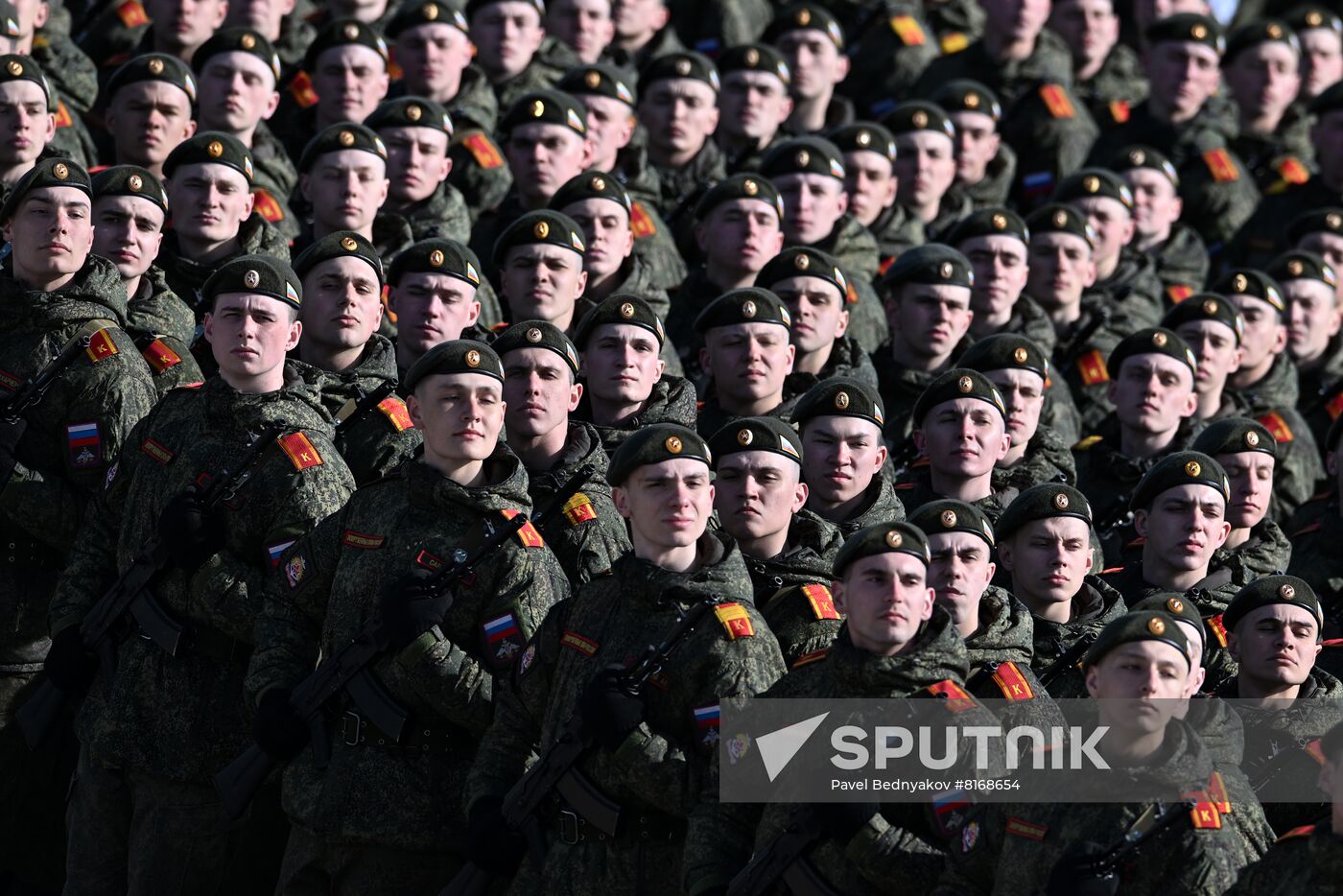 Russia WWII Victory Day Parade Rehearsal